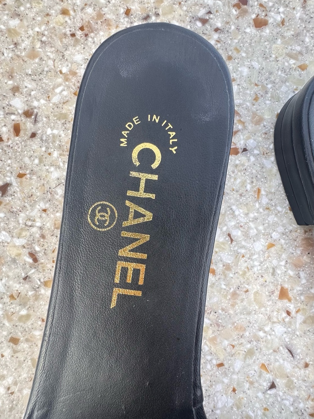 Chanel Embellished CC Mule Sandals. US size range is 10 to 10.5 EU Sz 41C - Picture 7 of 11